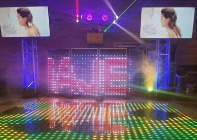 pista led dj en bogota