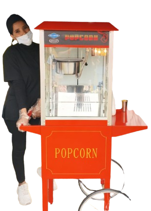 Empaques de crispetas personalizados con logo empresarial